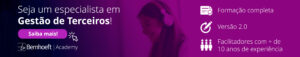 Especialista em gestão de terceiros